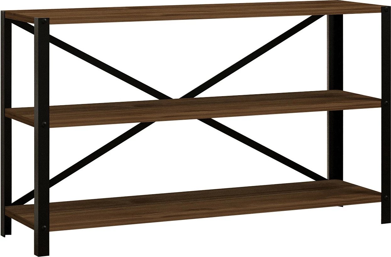 Raft librash industrial, ngjyrë arre, Hanah Home Derby