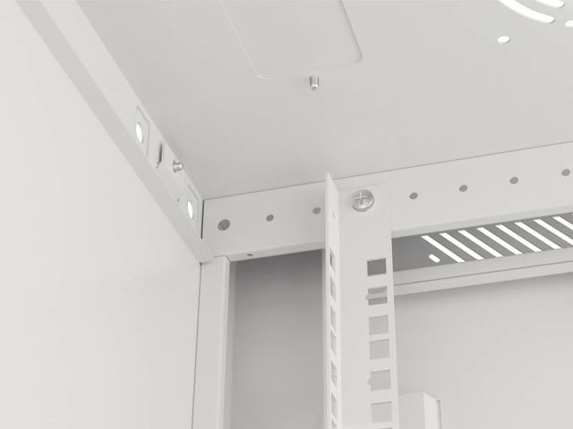 Kasë rrjeti Lanberg WF01-6406-00S, 6U, 600x450 mm, Gri