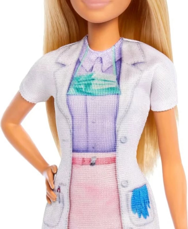 Set lodrash Barbie Mattel JCR71/JCR74, dentiste me paciente, me aksesorë