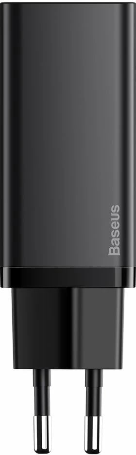 Karikues i shpejtë Baseus GaN2 Lite, 65W, USB/USB-C, i zi Karikues i shpejtë Baseus GaN2 Lite, 65W, USB/USB-C, i zi