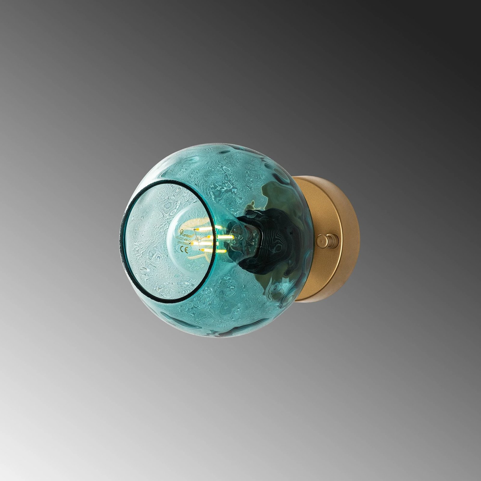 Llambë muri, ngjyrë kaltër dhe ar, Opviq Benek - 15 - 14402