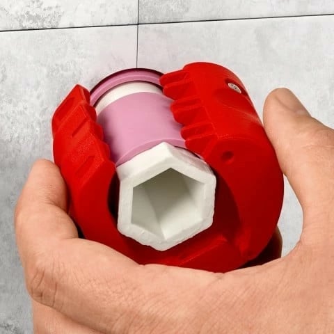Prerës kabllosh Knipex BiX, plastikë/çelik inox, 5 cm, kuq Prerës kabllosh Knipex BiX, plastikë/çelik inox, 5 cm, kuq