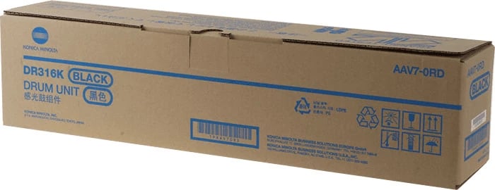 Njësi drum, Konica Minolta, DR316K AAV70RD, rendiment 170000 faqe, standard, e zezë