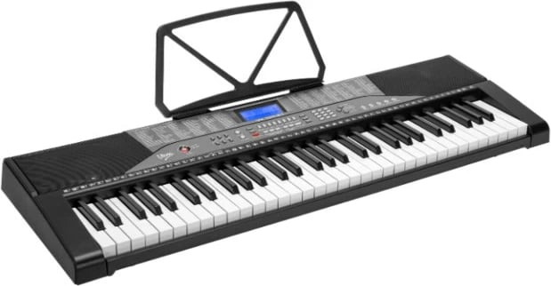 Tastierë V-tone VK 100-61 për fëmijë, 61 taste, e zezë