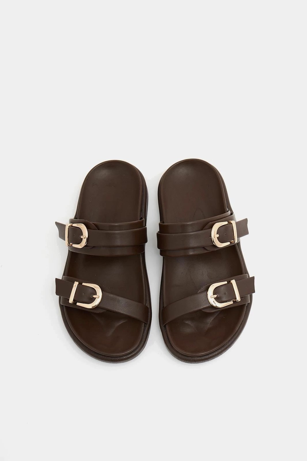 Pantofla për gra, ngjyrë kafe, Jumeon MK1340125YR20-004