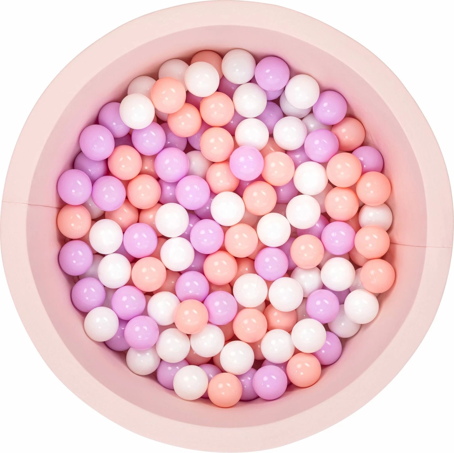 Pishinë me topa për fëmijë, ngjyrë rozë, Bubble Pops v3