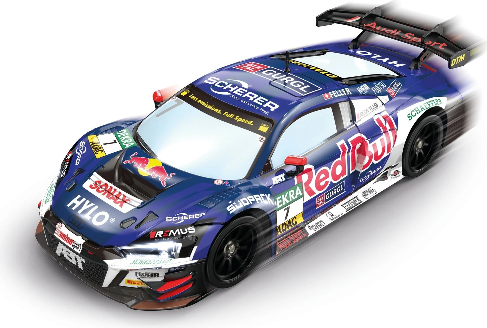 Makine lodër Carrera RC ABT Red Bull Audi R8 LMS GT3 evo II, 1:16, elektrike, blu