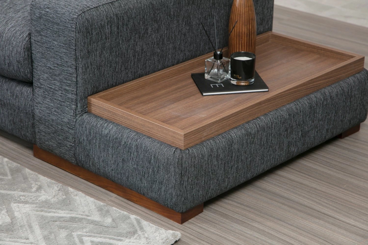 Këndare Loop 5, ngjyrë antracit, set me 5 pjesë