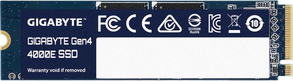 SSD NVMe, Gigabyte 4000E G440E250G, 250GB, M.2 2280, PCIe 4.0 Gen4, 3500/1800MB/s