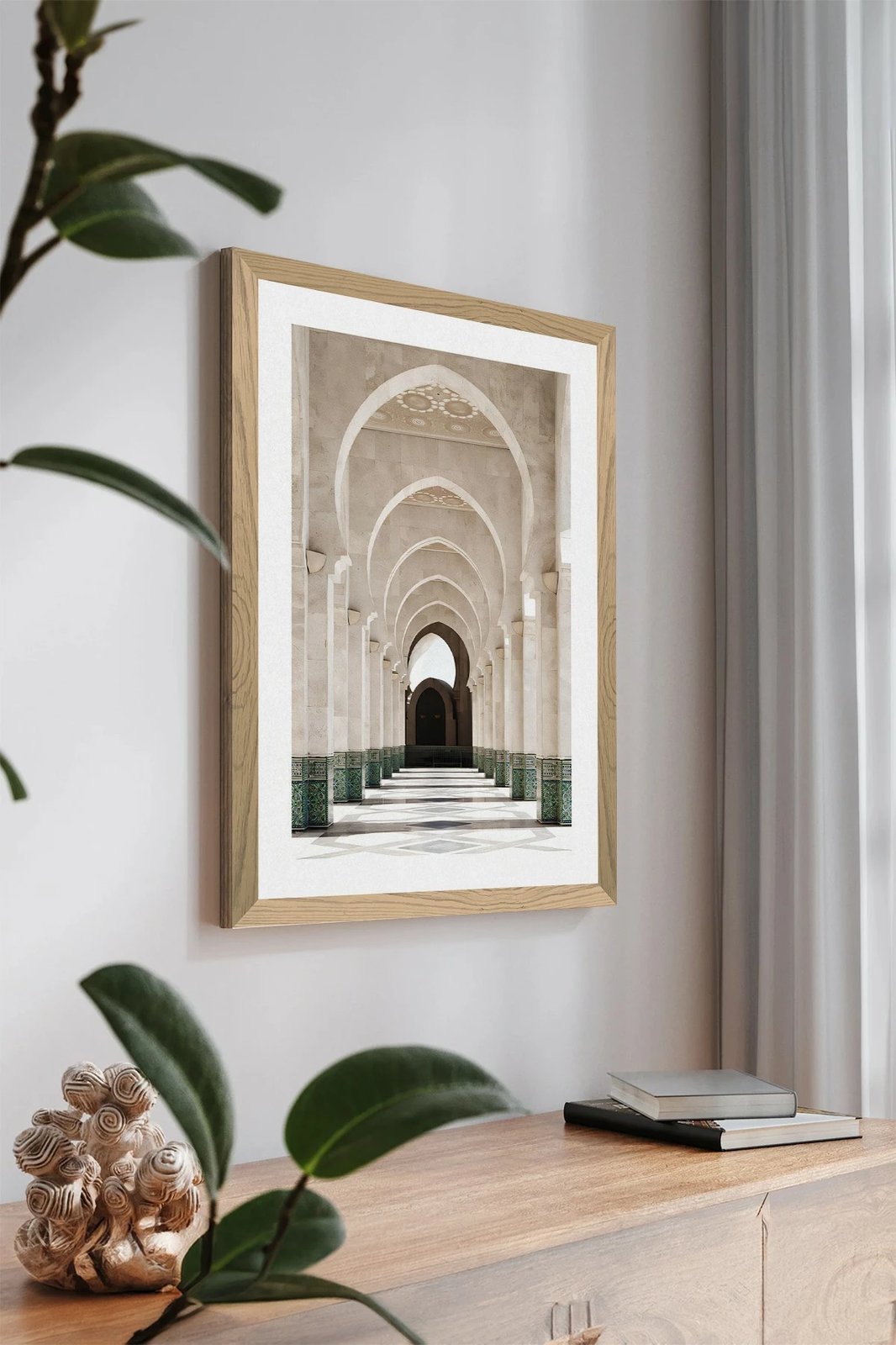 Pikturë dekorative për mur, Wallity, Tekhammdf103, shumëngjyrëshe, 33x48cm