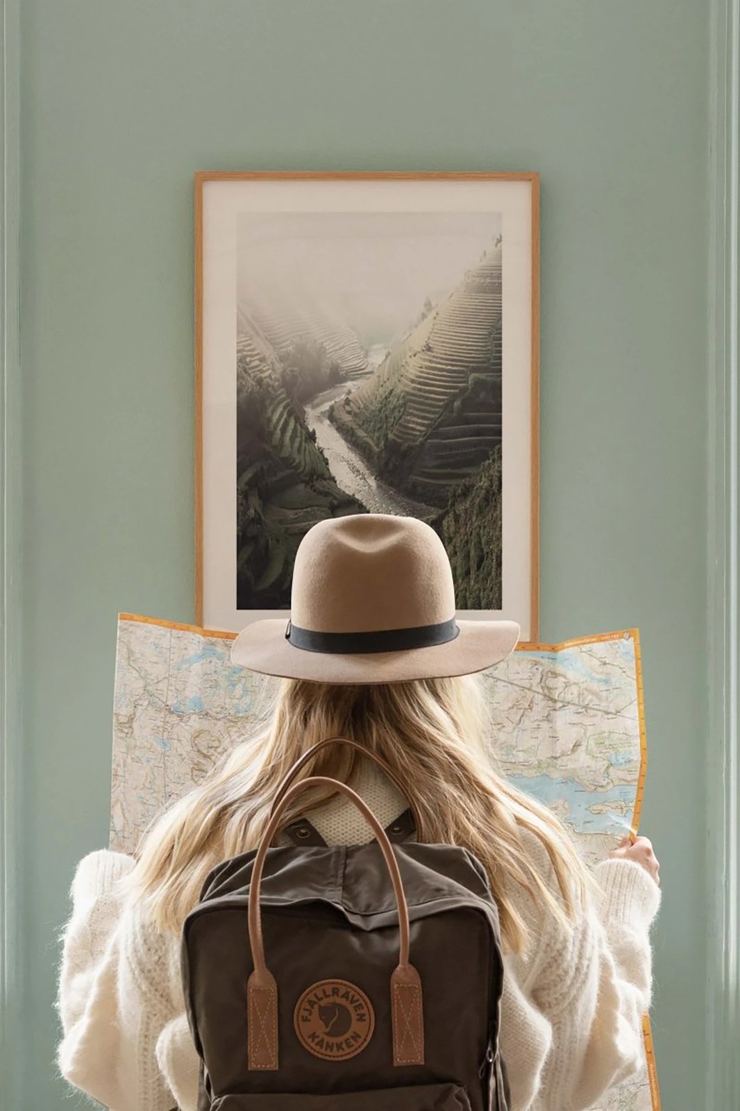 Pikturë dekorative me kornizë, Wallity, Tekhamcerceve135, shumëngjyrëshe, 33x48cm