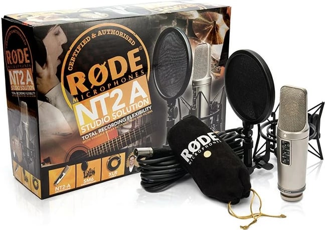 Mikrofon RØDE NT2-a, për performanca skenike, Argjendtë