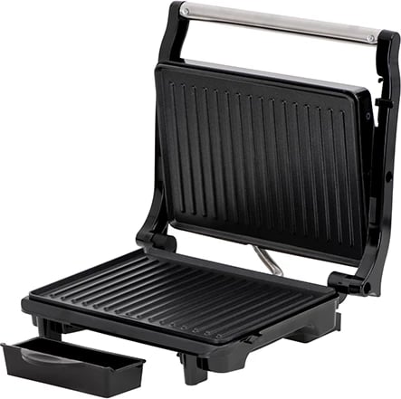 Grill elektrik, Camry, CR 3044, 25x17.5 cm, 1500-2100W, e zezë-argjend