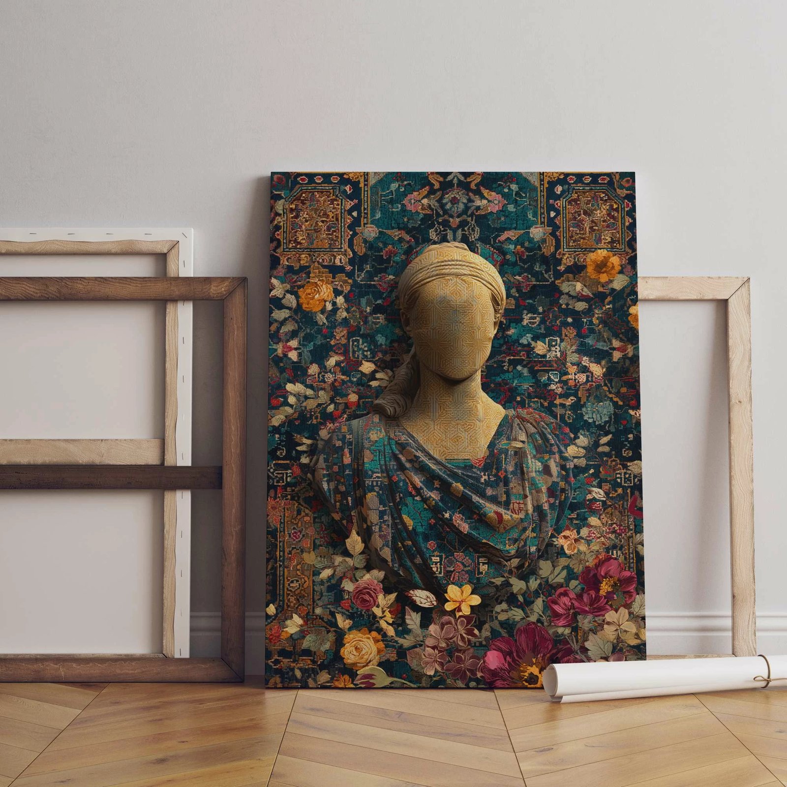 Pikturë dekorative në kanavacë, shumëngjyrëshe, Wallity, 70x100cm