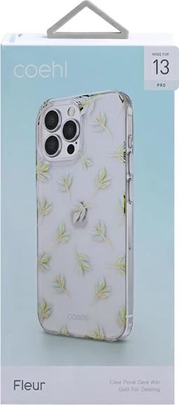 Mbështjellës UNIQ Coehl Fleur për iPhone 13 / iPhone 13 Pro, Blu