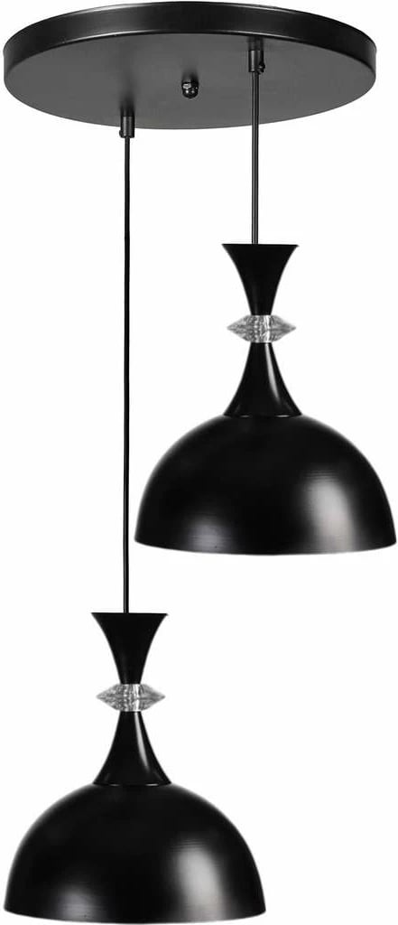 Llambadar Opviq, 9021-2, ngjyrë e zezë, trup metalik, lartësi e rregullueshme