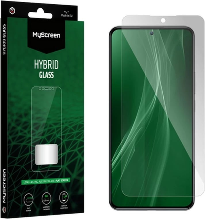 Xham hibrid MyScreenProtector HybridGlass për Samsung S25 Ultra SM-938U, Transparent