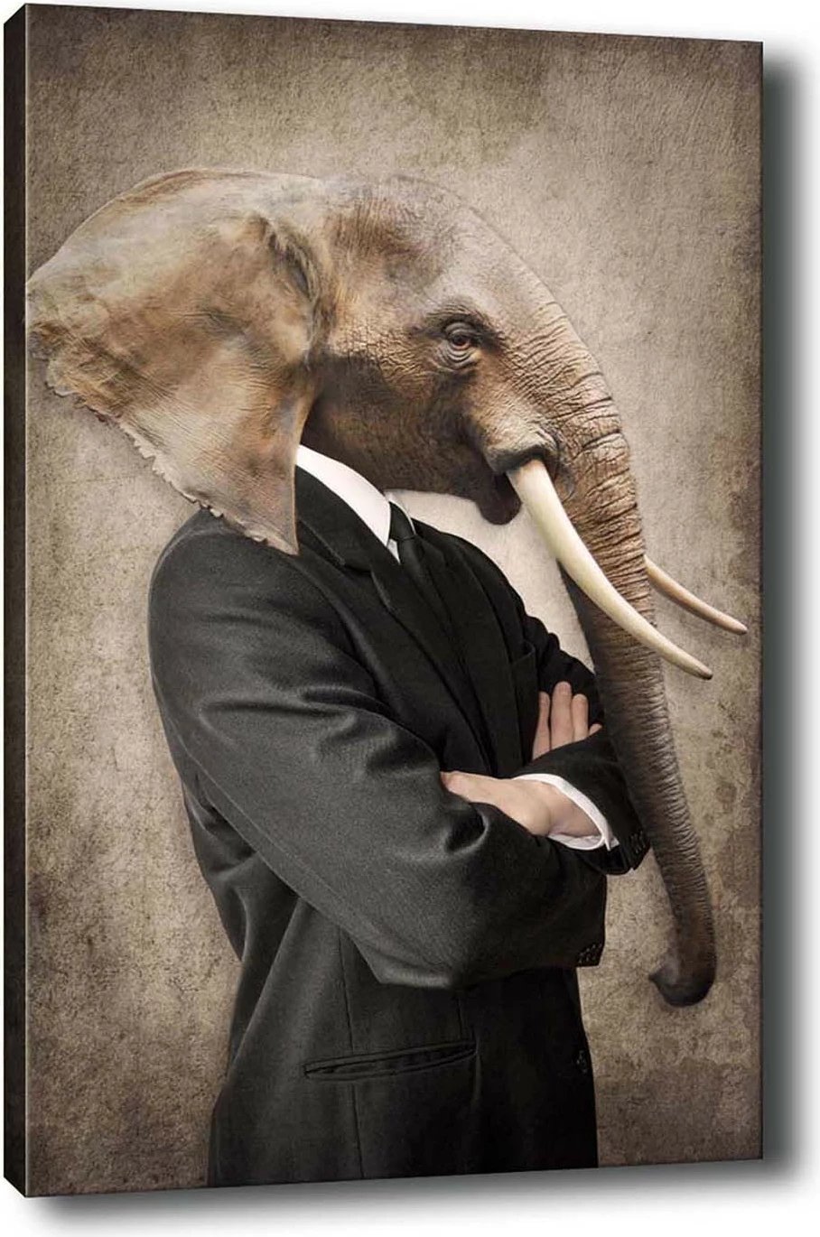 Pikturë dekorative në kanavacë, shumëngjyrëshe, 50x70cm, kornizë druri