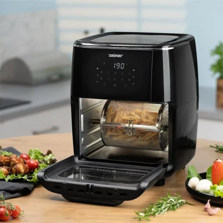 Fritezë Zelmer ZAF7120, 12 L, 1700 W, E zezë