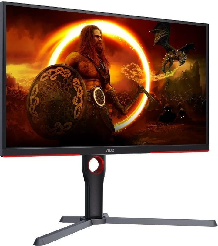 Monitor AOC 25G3ZM/BK, 24.5 inç, VA, 240Hz, FHD, i zi-kuq