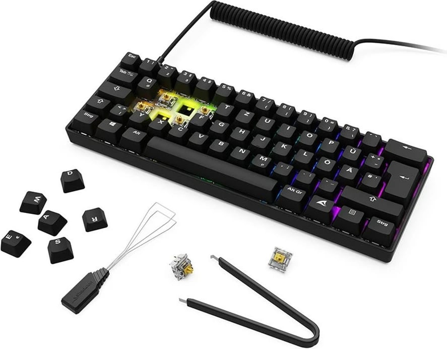 Tastierë gaming Sharkoon Skiller SGK50S4 Gen2, PBT, RGB, DE Tastierë gaming Sharkoon Skiller SGK50S4 Gen2, PBT, RGB, DE