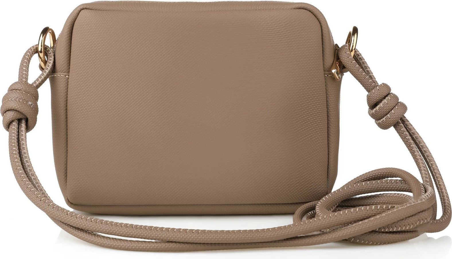 Çantë crossbody Lucky Bees, ngjyrë mink, 1269 v2