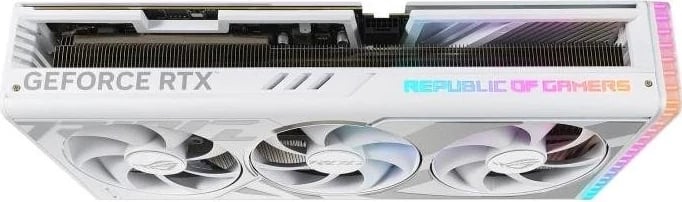 Kartelë grafike ASUS GeForce RTX 4080 SUPER ROG STRIX OC WHITE 16GB DLSS 3 Kartelë grafike ASUS GeForce RTX 4080 SUPER ROG STRIX OC WHITE 16GB DLSS 3