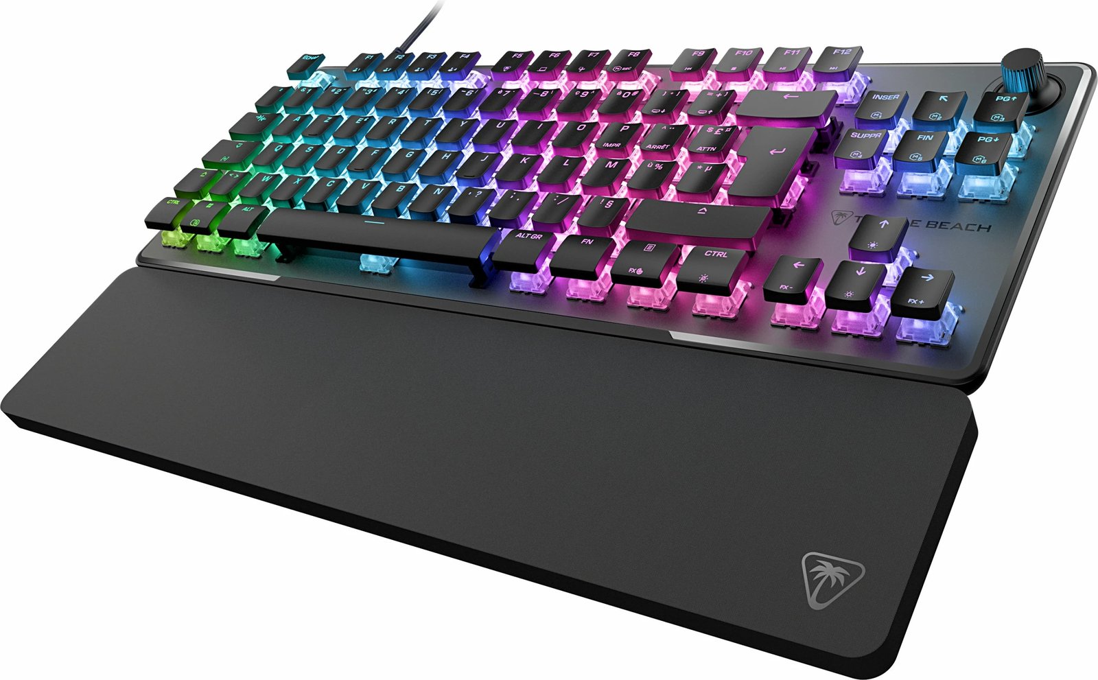 Tastierë Turtle Beach Vulcan II TKL Pro, Wired, AZERTY, RGB LED, E zezë