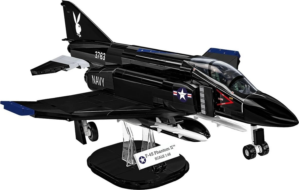 Set blloqe Cobi F-4S Phantom II, 608 pjesë, i zi