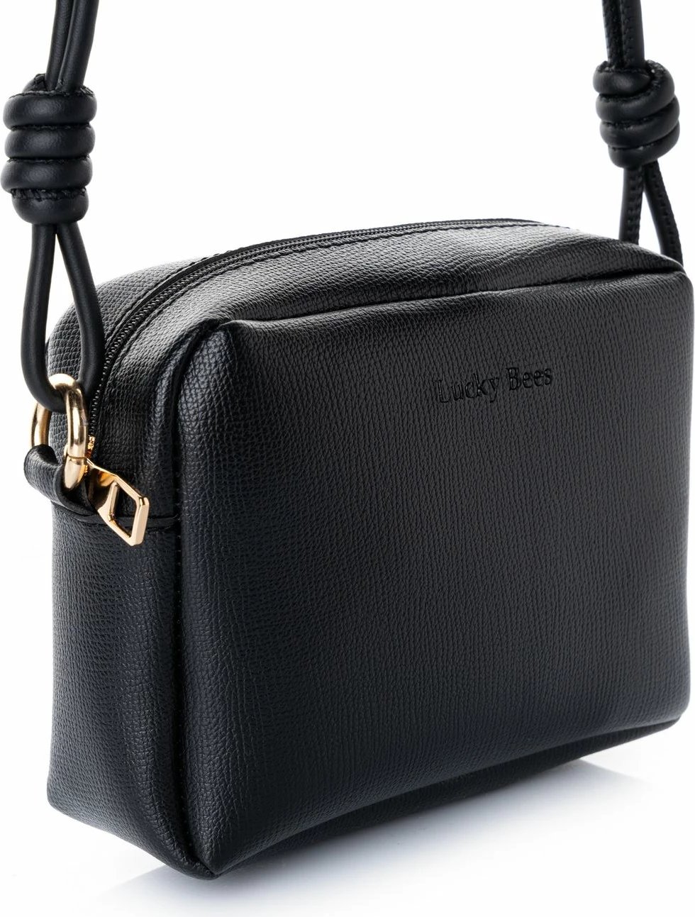 Çantë crossbody Lucky Bees, e zezë, 1269 Epy