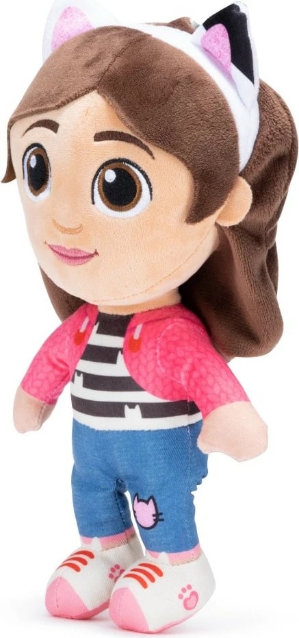Lodër pelushi Simba Gabby’s Dollhouse Gabi 25 cm, shumëngjyrëshe