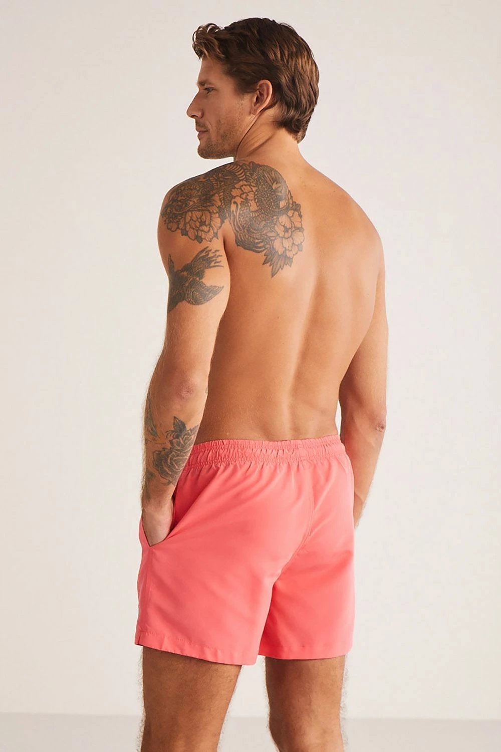 Tanga noti për meshkuj Jumeon, ngjyrë korale, 3XL