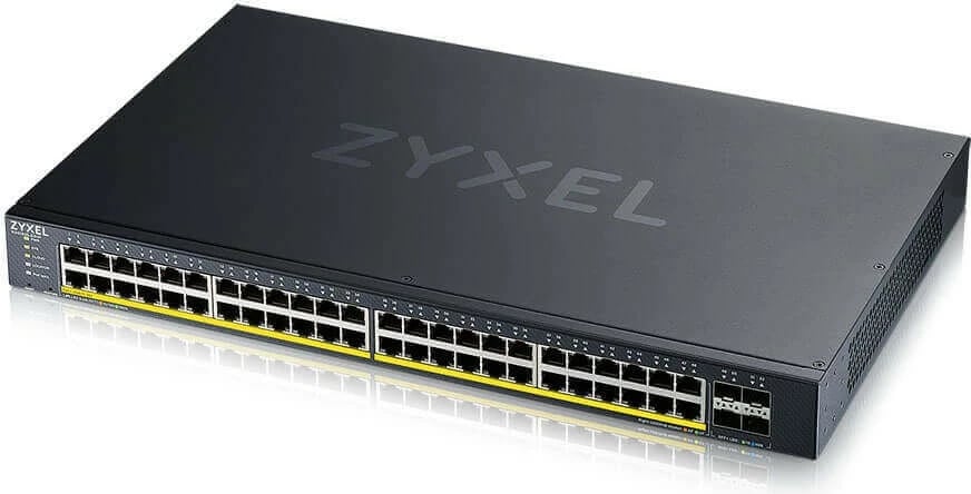 Switch, Zyxel, XGS1935-52HP-EU0101F, 48x Gigabit PoE + 4x 10G SFP+ uplink, Smart Managed Lite L3, rack