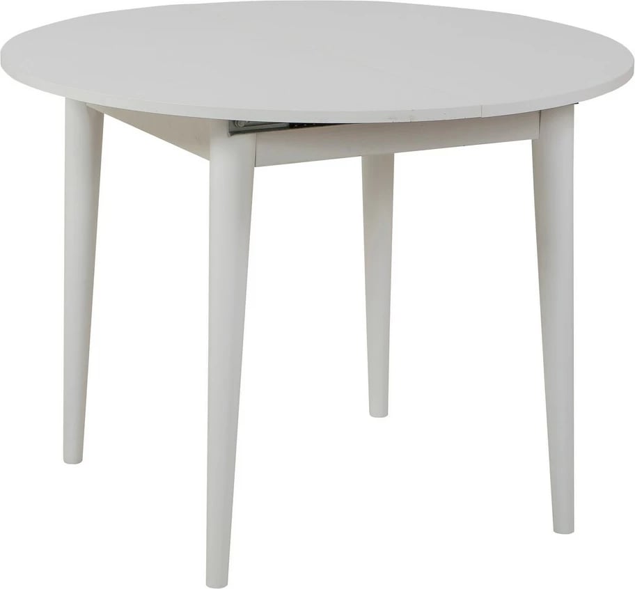 Set tavoline me karrige për ngrënie, zgjatshme, Skye Decor Vina 1053, e bardhë, antracit, 5 copë