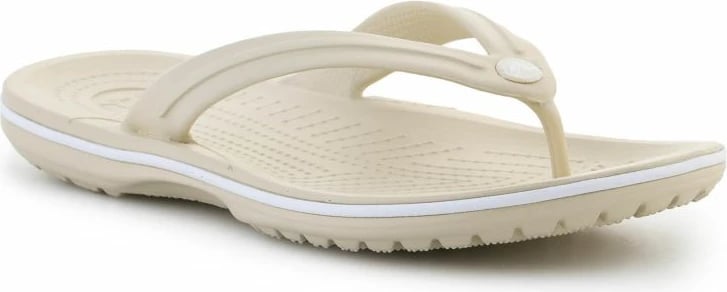 Atlete për not Crocs Crocband Flip, krem