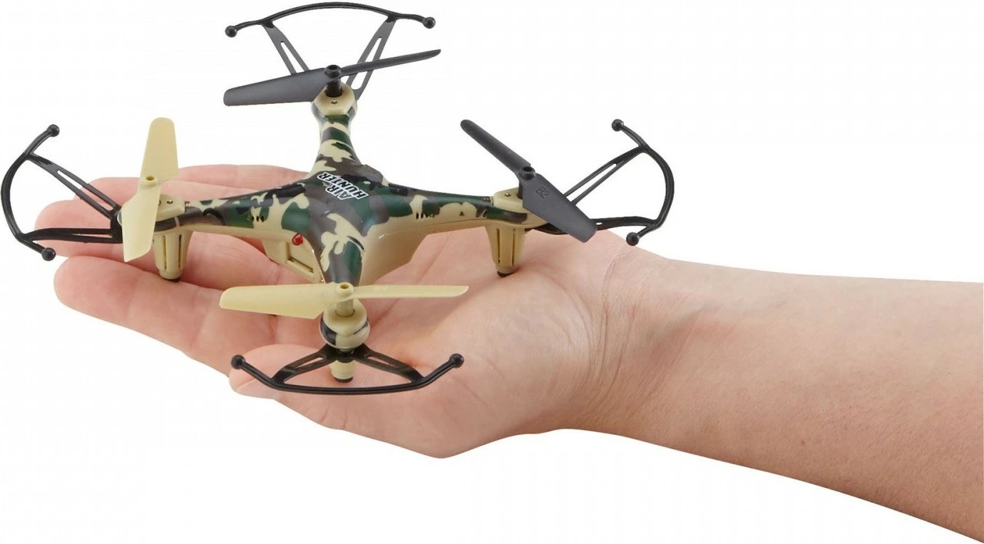 Dron quadrocopter Revell RC Air Hunter, 15.5x15.5 cm, me telekomandë, LiPo, Kamuflazh