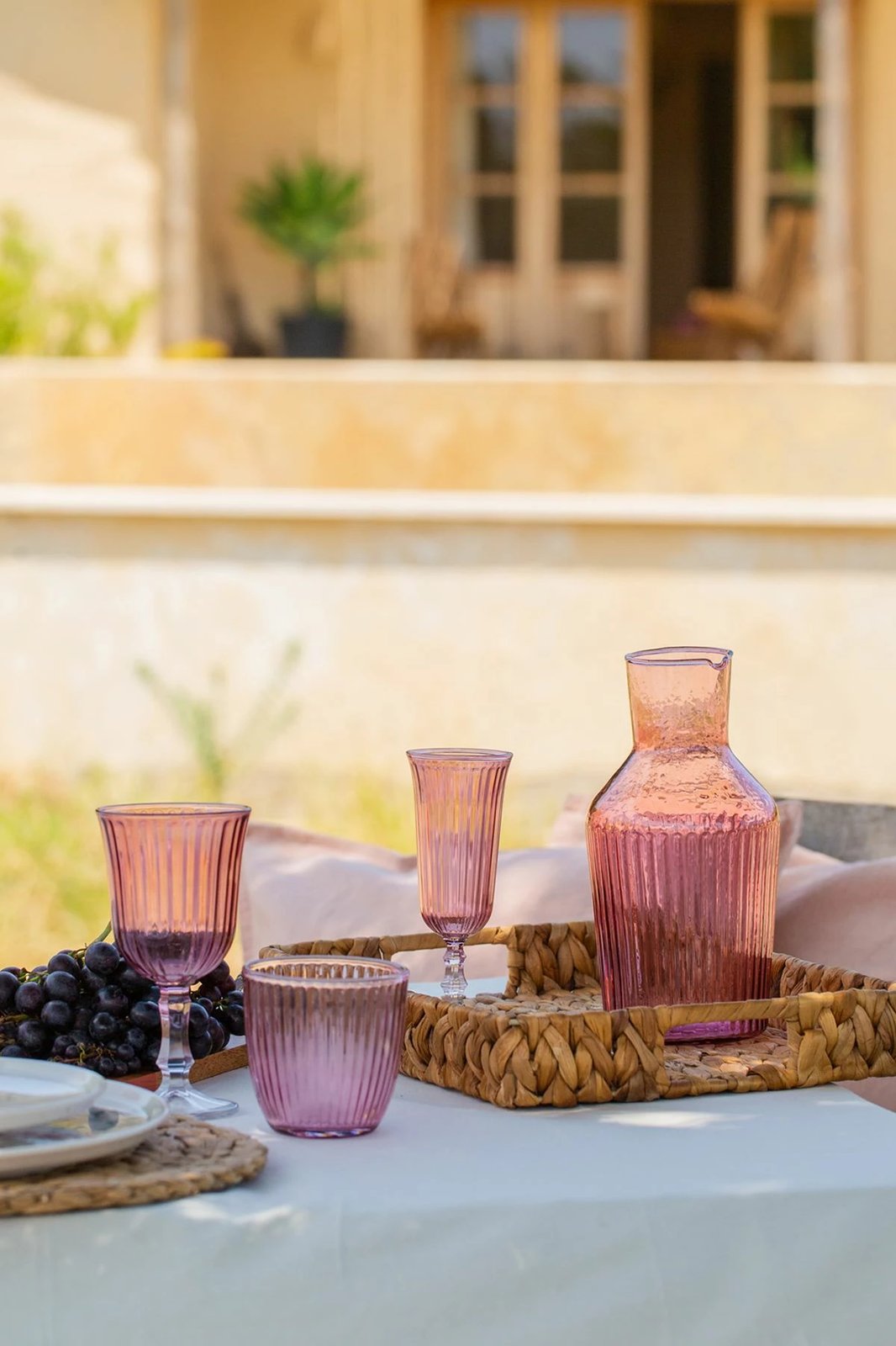 Shishe qelqi Hermia Concept, ngjyrë damson, Splendid