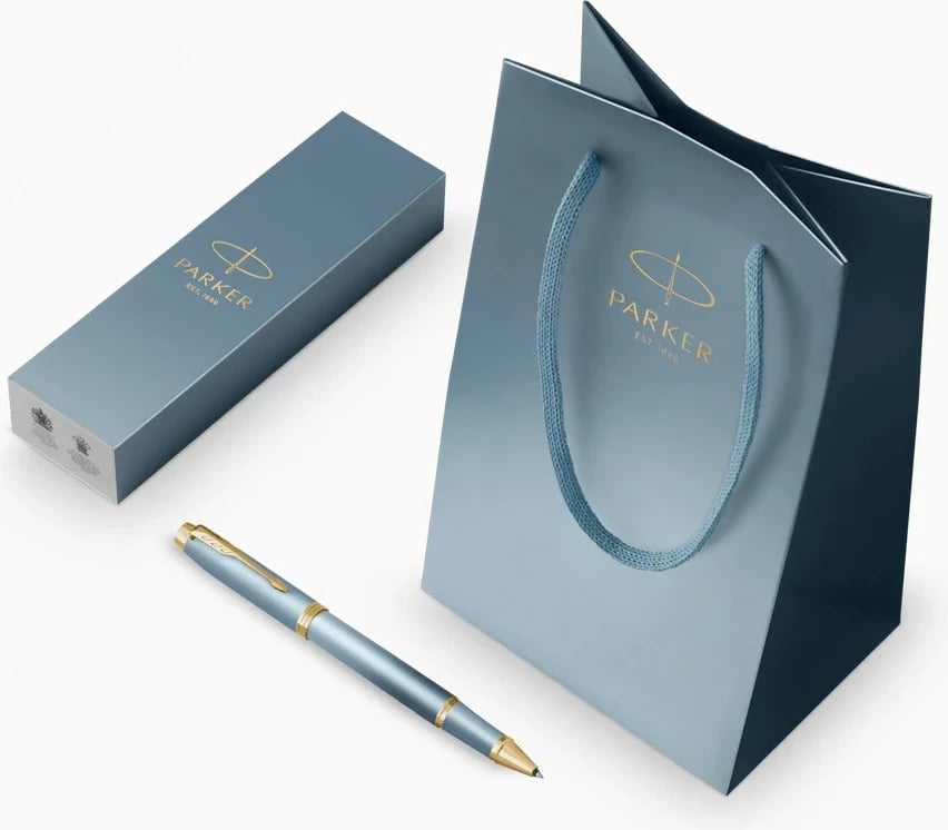 Stilolaps Parker IM, Metal, Blu
