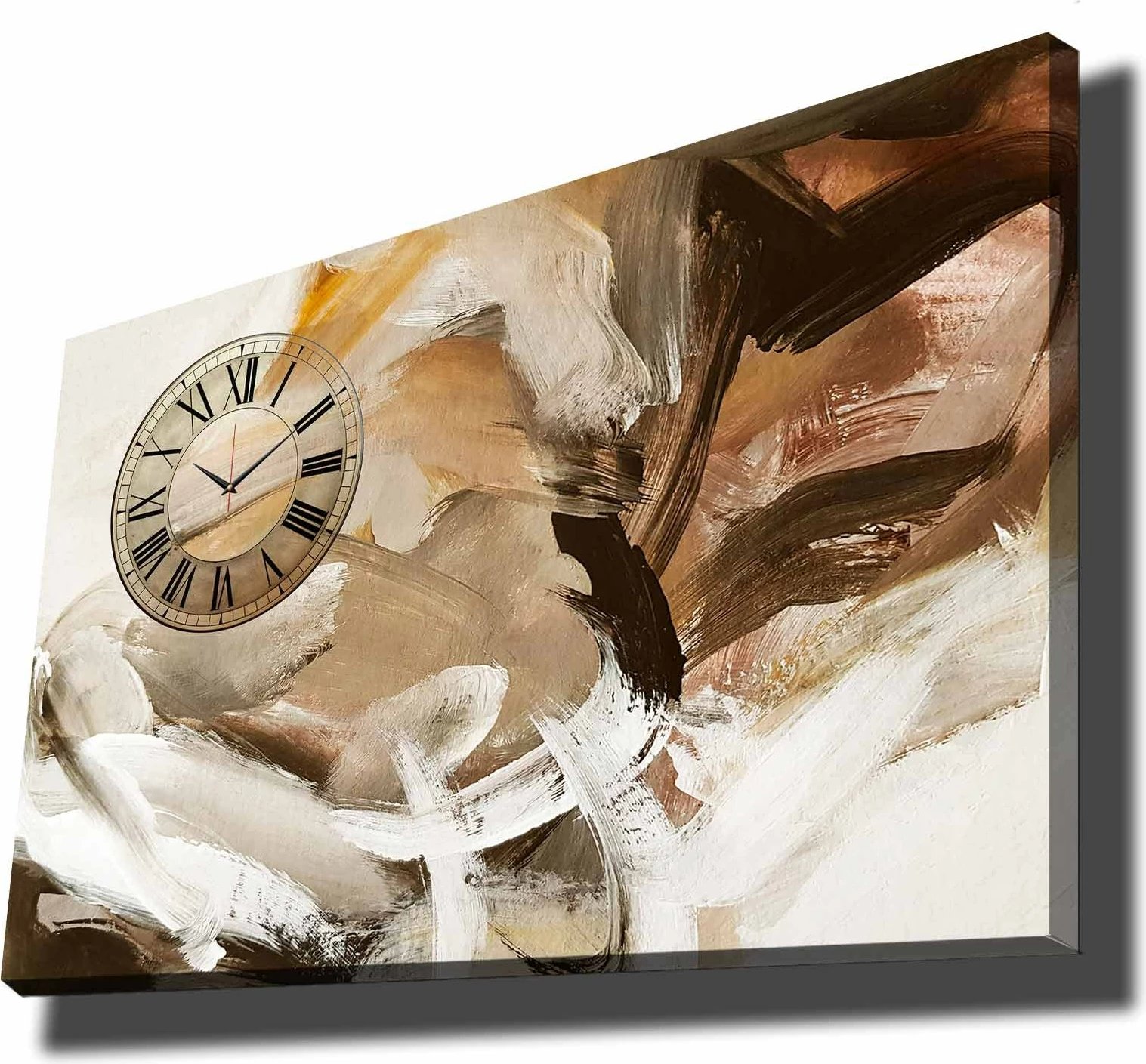 Orë muri dekorative prej kanavace, Wallity, 70100CS-045, shumëngjyrëshe, 70x100cm