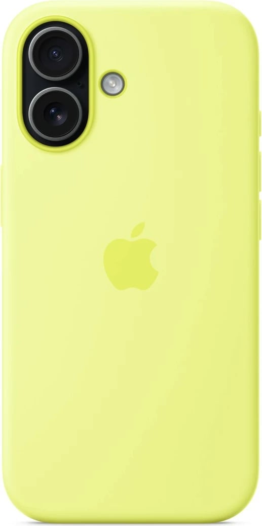 Mbështjellës silikon Apple MagSafe për iPhone 17, Neon Yellow