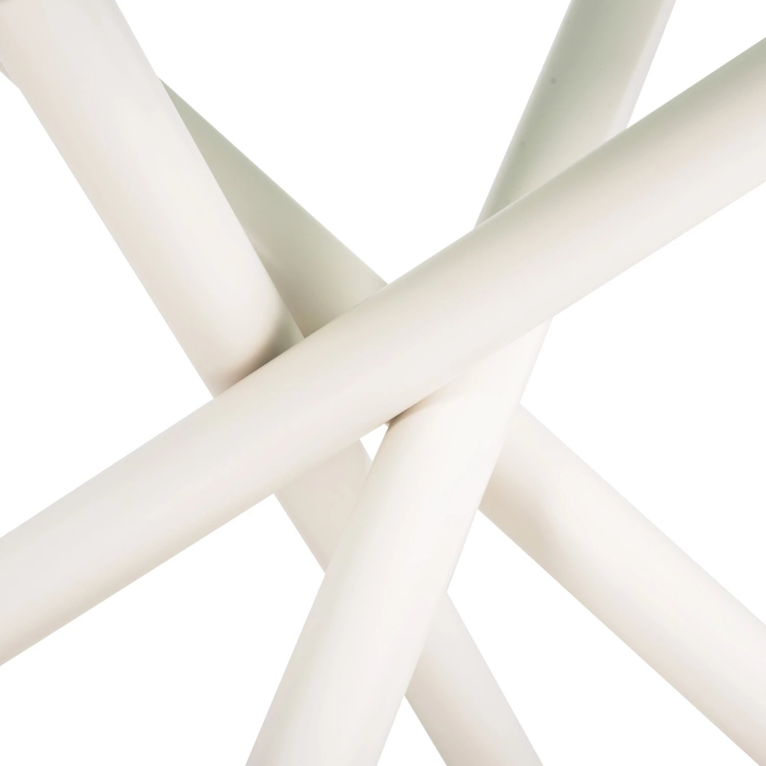 Tavolinë ngrënieje PRENTIS FH9770.01, sipërfaqe qeramike 12mm, mermer i bardhë, këmbë metalike të bardha, 180x90x76H cm