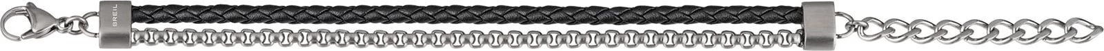Byzylyk për meshkuj BREIL JEWELS TJ3083, argjendtë/zi