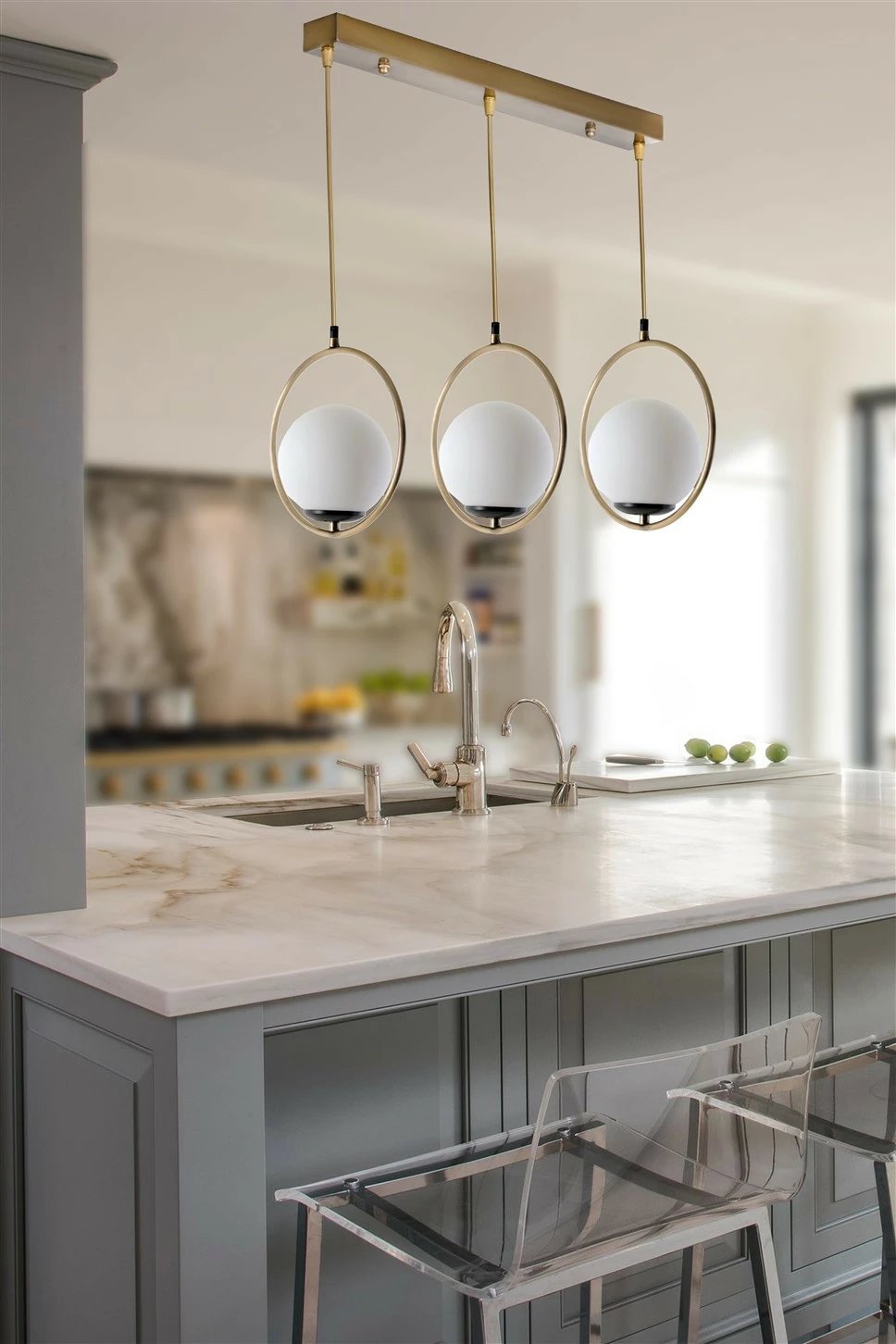 Llambadar Opviq, i bardhë dhe bakri, 8491-6