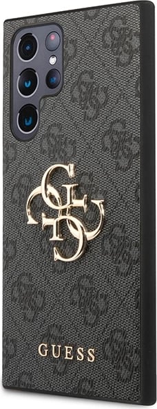 Mbështjellës Guess 4G Big Metal Logo për Samsung Galaxy S23 Ultra, Gri Mbështjellës Guess 4G Big Metal Logo për Samsung Galaxy S23 Ultra, Gri
