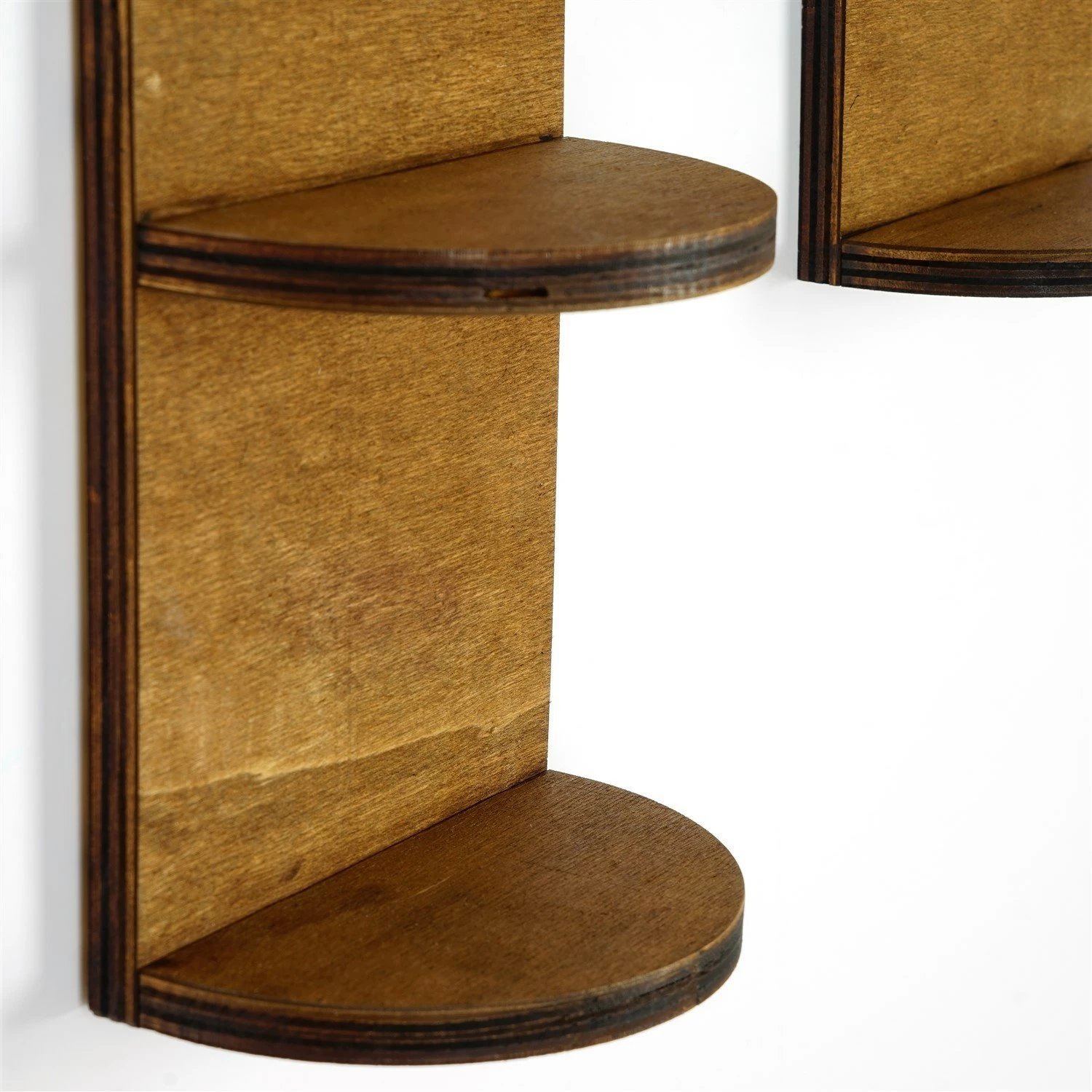 Raf muri, ngjyrë arre, Skye Decor, 2 copë, Raf259