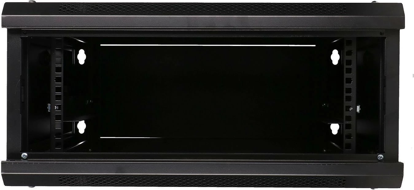 Kasë muri Extralink EX.2893 për server, 4U, 600x600 mm, e zezë, me derë xhami