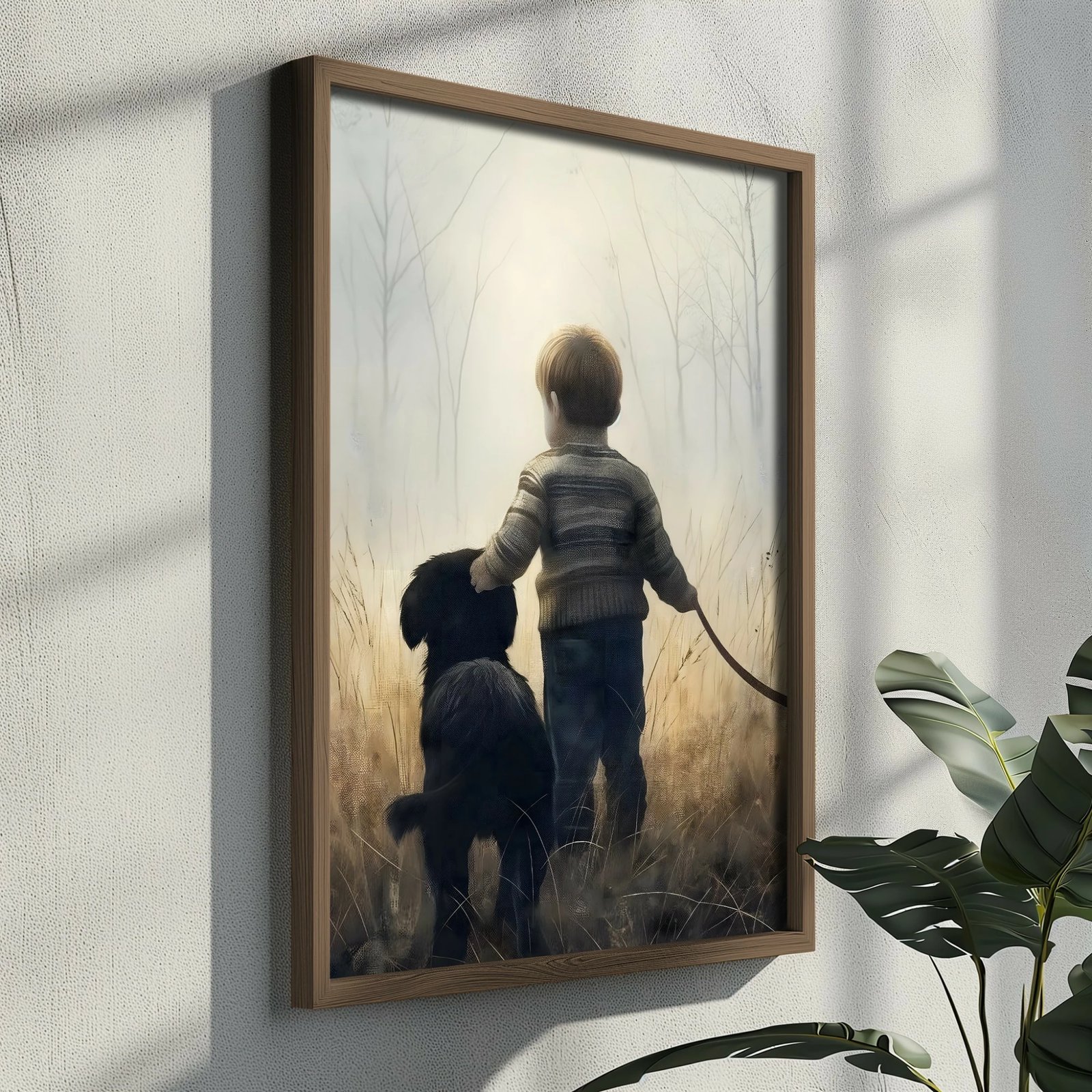 Pikturë dekorative me kornizë MDF, Wallity, GE229-L