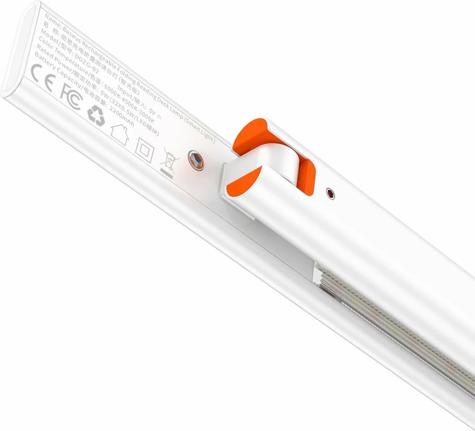 Llambë tavoline Baseus Smart Eye DGZG-02, LED, e palosshme, e bardhë Llambë tavoline Baseus Smart Eye DGZG-02, LED, e palosshme, e bardhë