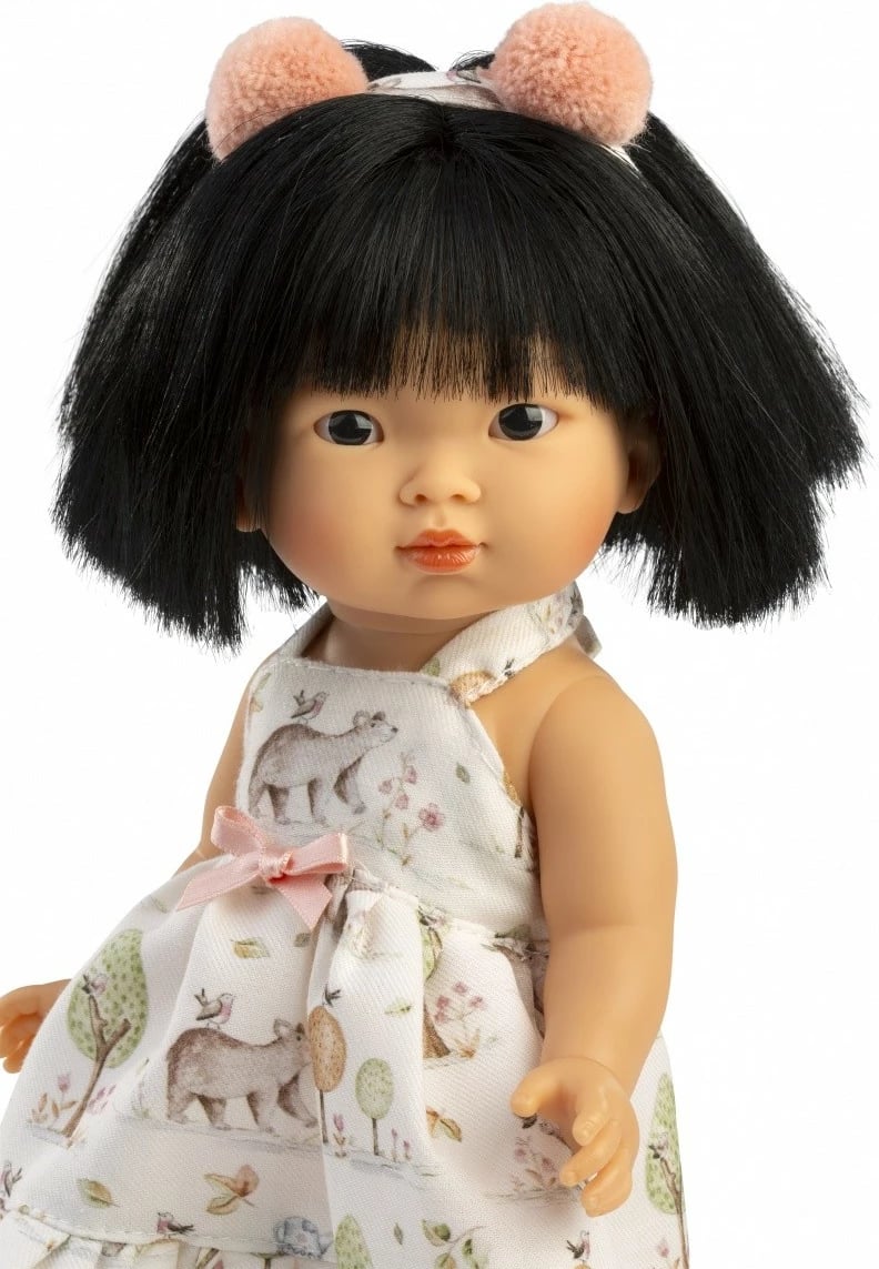 Kukull, Llorens, Lu 28040, 28 cm, vinyl, me lëvizje të krahëve/këmbëve/kokës, set veshjesh 4 pjesë