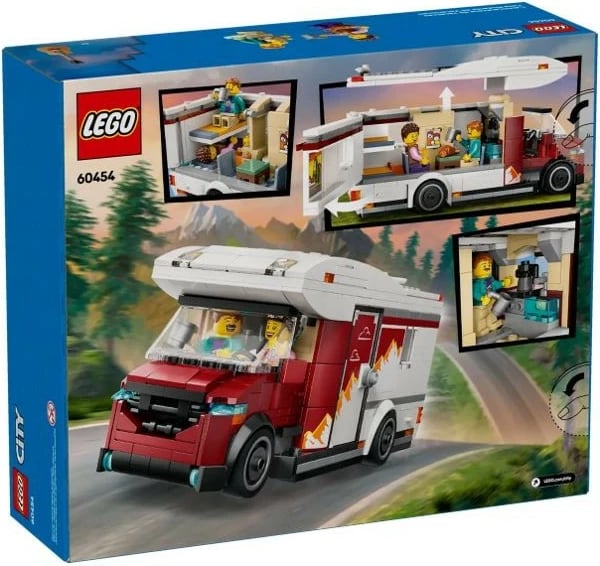 Set LEGO City Vacation Camper Full of Adventures 60454, 385 pjesë